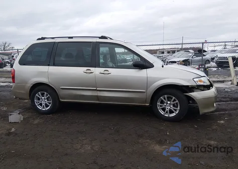 2003 Mazda Mpv Es/Lx/Lx-Sv z USA, uszkodzony, nr VIN JM3LW28J930360559